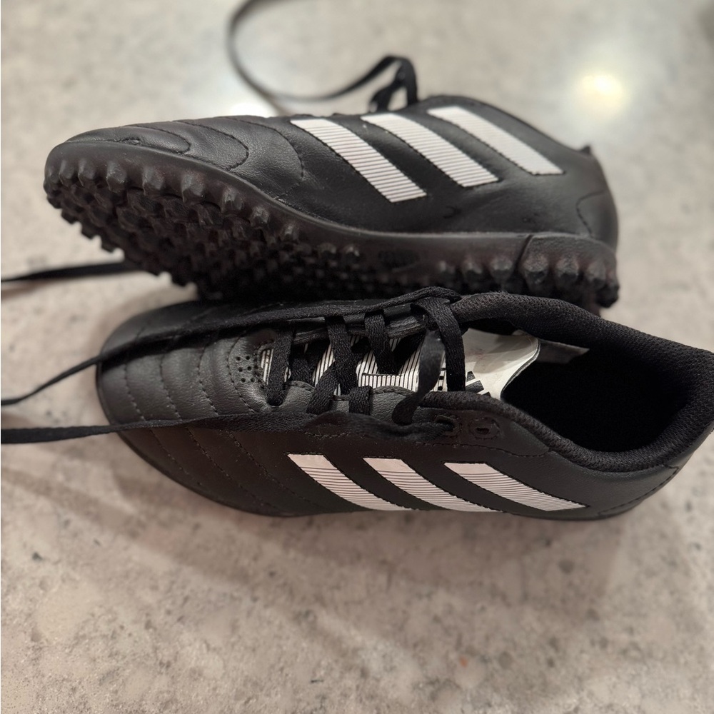 Adidas Kids Black Turf/ indoor soccer Sneakers